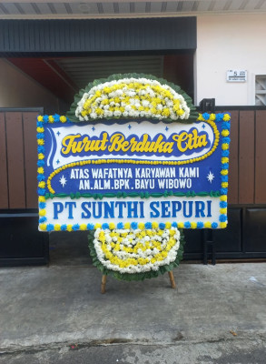 Papan Bunga Duka di Suka Makmue